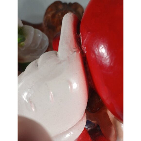 Vtg 1990s Nintendo Mario & Luigi Brothers Ceramic Chalkware Coin Piggy Bank 13" - Picture 10 of 10